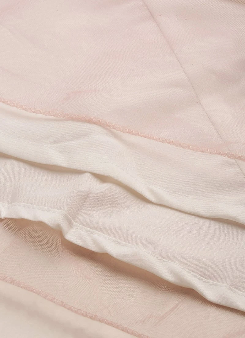 Pink Georgette Embroidered Dress Festive Wear 10 Pink Georgette Embroidered Dress Festive Wear - Image 8