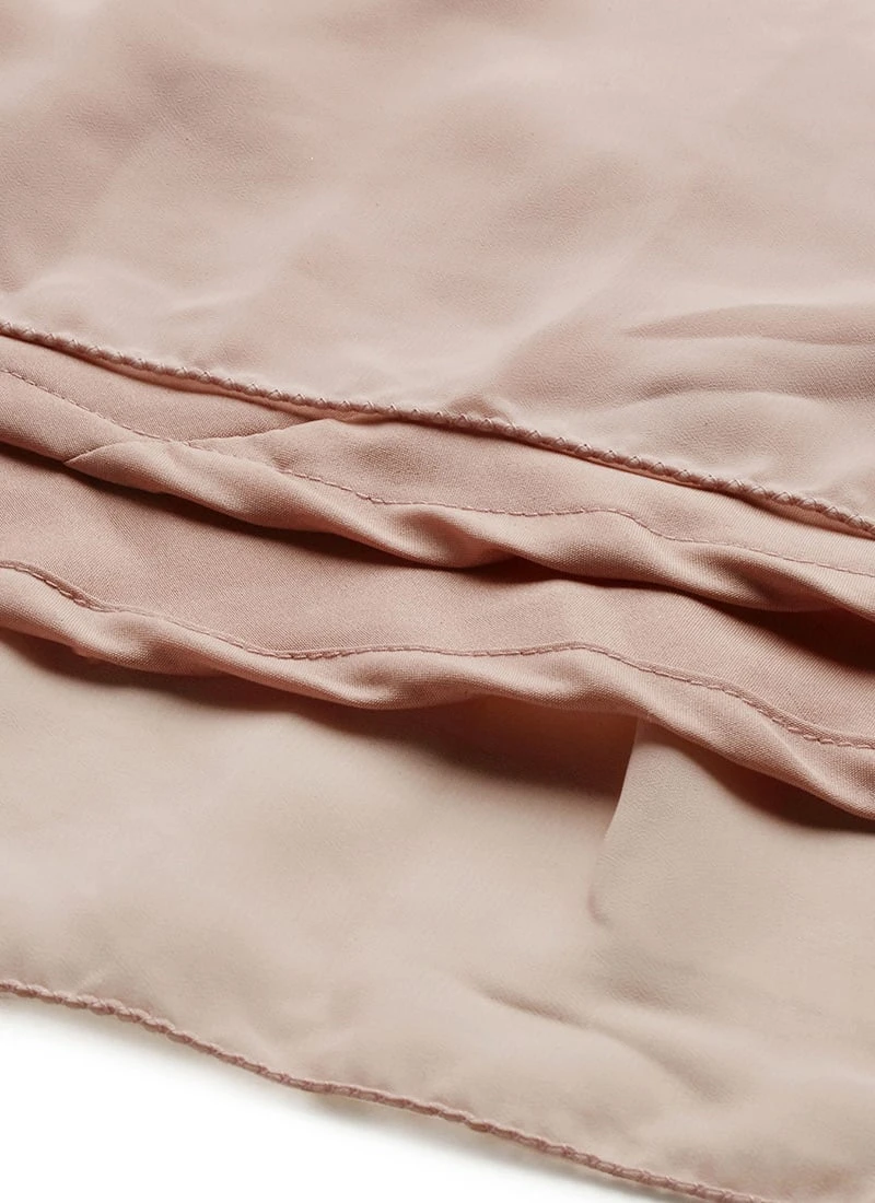 Pink Georgette Tiered Skirt Party Wear 9 Pink Georgette Tiered Skirt Party Wear - Image 7