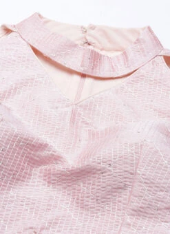 Pink N Green Embroidered Asymmetric Gown Festive Wear 14 Pink N Green Embroidered Asymmetric Gown Festive Wear -ZariGrace Shop Pink N Green Embroidered Asymmetric Gown IWBS02211160 rrc1