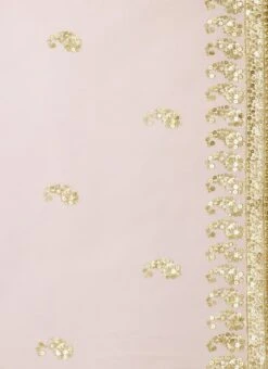 Pink N White Embroidered Anarkali Suit Festive Wear -ZariGrace Shop Pink N White Embroidered Anarkali Suit SLBS02111064 rrc4