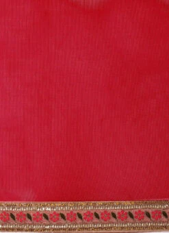 Pink N Yellow Embroidered Border Saree Festive Wear 17 Pink N Yellow Embroidered Border Saree Festive Wear -ZariGrace Shop Pink N Yellow Embroidered Border Saree SABS02108626 rrc4