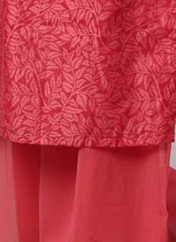 Pink Printed Strap Neck Style Kurti Festive Wear -ZariGrace Shop Pink Printed Strap neck Style Kurti KRBS02307677 rrc3