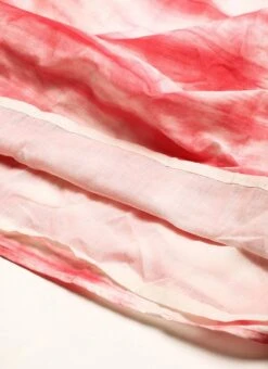 Pink Tie N Dye Ruffled Dress After Six Wear -ZariGrace Shop Pink Tie N Dye Ruffled Dress DRBS02301954 rrc4