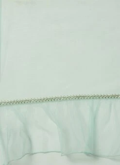 Top From Pista Green Chanderi Straight Kurta Set After Six Wear -ZariGrace Shop Pista Green Chanderi Straight Kurta Set SLBS02211172 rrc3 2