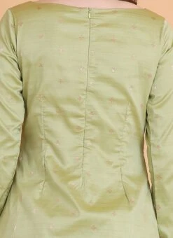 Top From Pista Green N Cream Printed Sharara Set After Six Wear -ZariGrace Shop Pista Green N Cream Printed Sharara Set SLBS02306316 rrc2 2