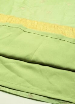 Pista Green Taffeta Top Festive Wear -ZariGrace Shop Pista Green Taffeta Top KRBS02307690 rrc3