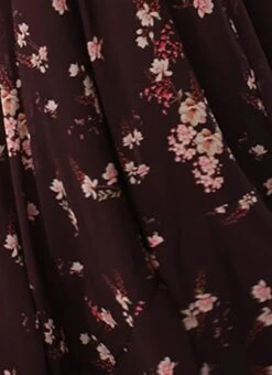 Purple Georgette Digital Printed Dress Party Wear -ZariGrace Shop Purple Georgette Digital Printed Dress DRBS02302297 rrc4