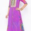 Purple Georgette Digital Printed Kurta Palazzo Set After Six Wear -ZariGrace Shop Purple Georgette Digital Printed Kurta Palazzo Set KRSMNC2076KS l