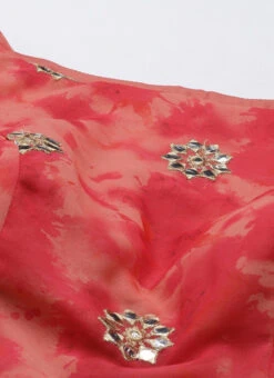 Red Gota N Yellow Jacquard Kali Lehenga Festive Wear -ZariGrace Shop Red Gota N Yellow Jacquard Kali Lehenga GHBS02111142 rrc1