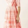 Rust Color Tie Dye Maxi Dress After Six Wear -ZariGrace Shop Rust Color Tie Dye Maxi Dress DRBS02202354 l 1
