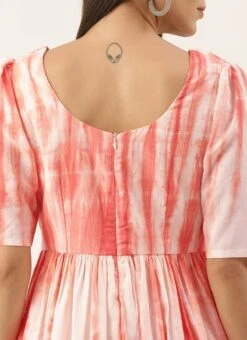 Rust Color Tie Dye Maxi Dress After Six Wear -ZariGrace Shop Rust Color Tie Dye Maxi Dress DRBS02202354 rrc2 1