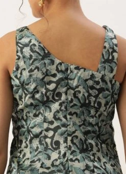 Top From Sage Green Art Silk Digital Printed Co Ords Set After Six Wear -ZariGrace Shop Sage Green Art Silk Digital Printed Co Ords Set IWBS02210898 rrc2 1