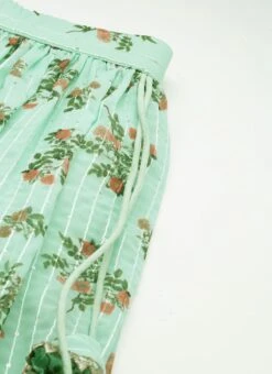 Skirt From Sea Green Digital Printed Co Ords Set After Six Wear -ZariGrace Shop Sea Green Digital Printed Co Ords Set IWBS02212582 rrc3