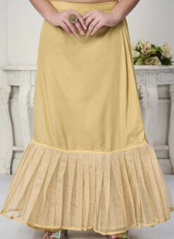 Sea Green Embroidered Layered Style Gown Wedding Wear -ZariGrace Shop Sea Green Embroidered Layered Style Gown IWBS02301713 rrc3