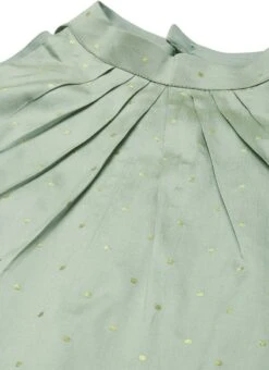 Sea Green Kurta With Wide Leg Pants Festive Wear -ZariGrace Shop Sea Green Kurta With Wide Leg Pants KSBS02109739 rrc1