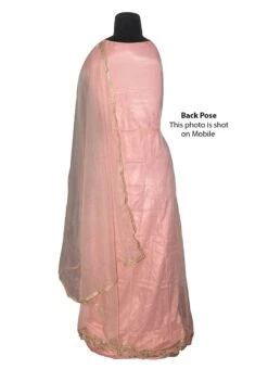 Sonal Chauhan Peach Embroidered Anarkali Suit Party Wear -ZariGrace Shop Sonal Chauhan Peach Embroidered Anarkali Suit SLSCCN7207 b