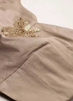 Jacket From White Chinon N Gold Jacket Suit -ZariGrace Shop White Chinon N Gold Jacket Suit IWBS02301797 rrc3