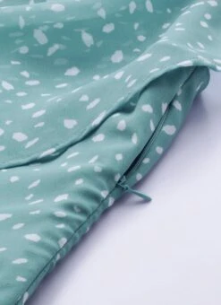 White N Blue Sleeveless Kurta Set After Six Wear -ZariGrace Shop White N Blue Sleeveless Kurta Set KSBS01911460 rrc1