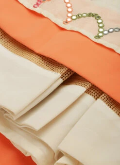 White N Peach Embroidered Lehenga Set Wedding Wear -ZariGrace Shop White N Peach Embroidered Lehenga Set GHBS02206298 rrc4