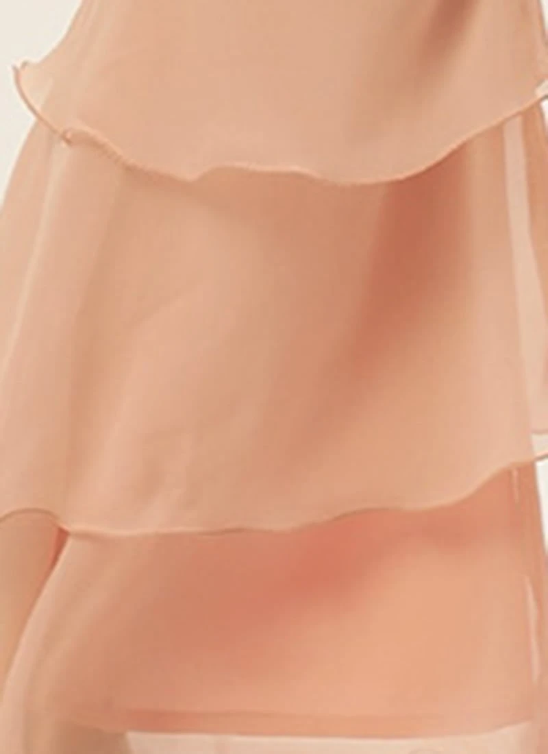 Top From White N Pink Peplum Top Gharara Set After Six Wear 10 Top From White N Pink Peplum Top Gharara Set After Six Wear - Image 8