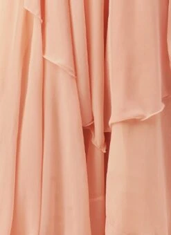 White Net Embroidered N Pink Layered Gown Wedding Wear -ZariGrace Shop White Net Embroidered N Pink Layered Gown IWBS02211174 rrc3