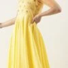 White Net Sequins N Yellow Gown Festive Wear -ZariGrace Shop White Net Sequins N Yellow Gown IWBS02301774 l