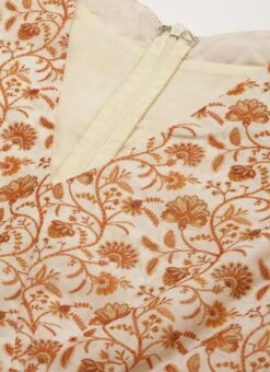 White Printed Art Silk Mini Dress After Six Wear -ZariGrace Shop White Printed Art Silk Mini Dress DRBS02208439 rrc1