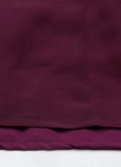 White Tie N Dye Nylon Purple Flared Dress Festive Wear -ZariGrace Shop White Tie N Dye Nylon Purple Flared Dress DRBS02110978 rrc4