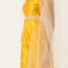 Yellow Art Silk Embroidered Jumpsuit Party Wear 2 Yellow Art Silk Embroidered Jumpsuit Party Wear -ZariGrace Shop Yellow Art Silk Embroidered Jumpsuit DRBS02209681 l