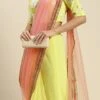 Yellow Embroidered Blouse N Peach Half N Half Saree Party Wear 2 Yellow Embroidered Blouse N Peach Half N Half Saree Party Wear -ZariGrace Shop Yellow Embroidered Blouse N Peach Half N Half Saree SABS02108684 l