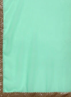 Yellow Embroidered N Green Belt Saree Party Wear -ZariGrace Shop Yellow Embroidered N Green Belt Saree SABS01911773 rrc2