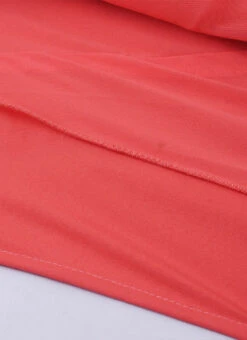 Yellow Embroidered N Peach Overlapping Style Gown Party Wear -ZariGrace Shop Yellow Embroidered N Peach Overlapping Style Gown IWBS02004315 rrc3