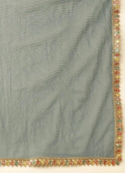 Yellow N Green Taffeta Jacquard Anarkali Suit Festive Wear -ZariGrace Shop Yellow N Green Taffeta Jacquard Anarkali Suit SLBS02301047 rrc3