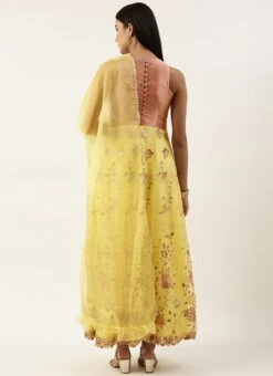 Yellow Organza Embroidered Anarkali Suit Festive Wear 13 Yellow Organza Embroidered Anarkali Suit Festive Wear -ZariGrace Shop Yellow Organza Embroidered Anarkali Suit SLBS02211076 b