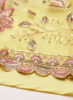 Yellow Organza Embroidered Anarkali Suit Festive Wear 17 Yellow Organza Embroidered Anarkali Suit Festive Wear -ZariGrace Shop Yellow Organza Embroidered Anarkali Suit SLBS02211076 rrc4