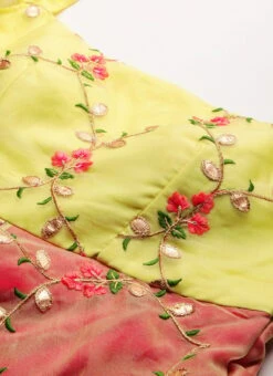 Yellow Organza N Hot Pink Layered Style Gown Wedding Wear 14 Yellow Organza N Hot Pink Layered Style Gown Wedding Wear -ZariGrace Shop Yellow Organza N Hot Pink Layered Style Gown IWBS02206202 rrc1