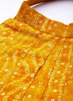 Why Kiki Dress Yellow Printed Halter Neck Floor Length Gown Festive Wear -ZariGrace Shop Yellow Printed Halter Neck Floor Length Gown IWBS02110888 rrc3