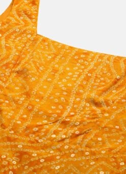 Yellow Printed Strap Neck Dress After Six Wear -ZariGrace Shop Yellow Printed Strap Neck Dress DRBS02109710 rrc1