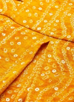 Yellow Printed Viscose Dress After Six Wear -ZariGrace Shop Yellow Printed Viscose Dress DRBS02110830 rrc1