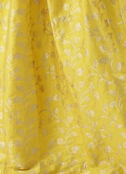 Yellow Taffeta Jacquard Skirt Festive Wear 17 Yellow Taffeta Jacquard Skirt Festive Wear -ZariGrace Shop Yellow Taffeta Jacquard Skirt WBBS02306478 rrc4