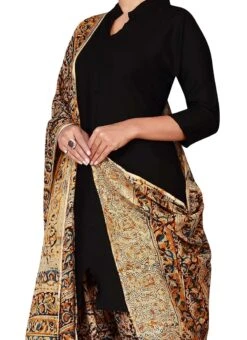 Beige N Brown Cotton Patiala Pant After Six Wear