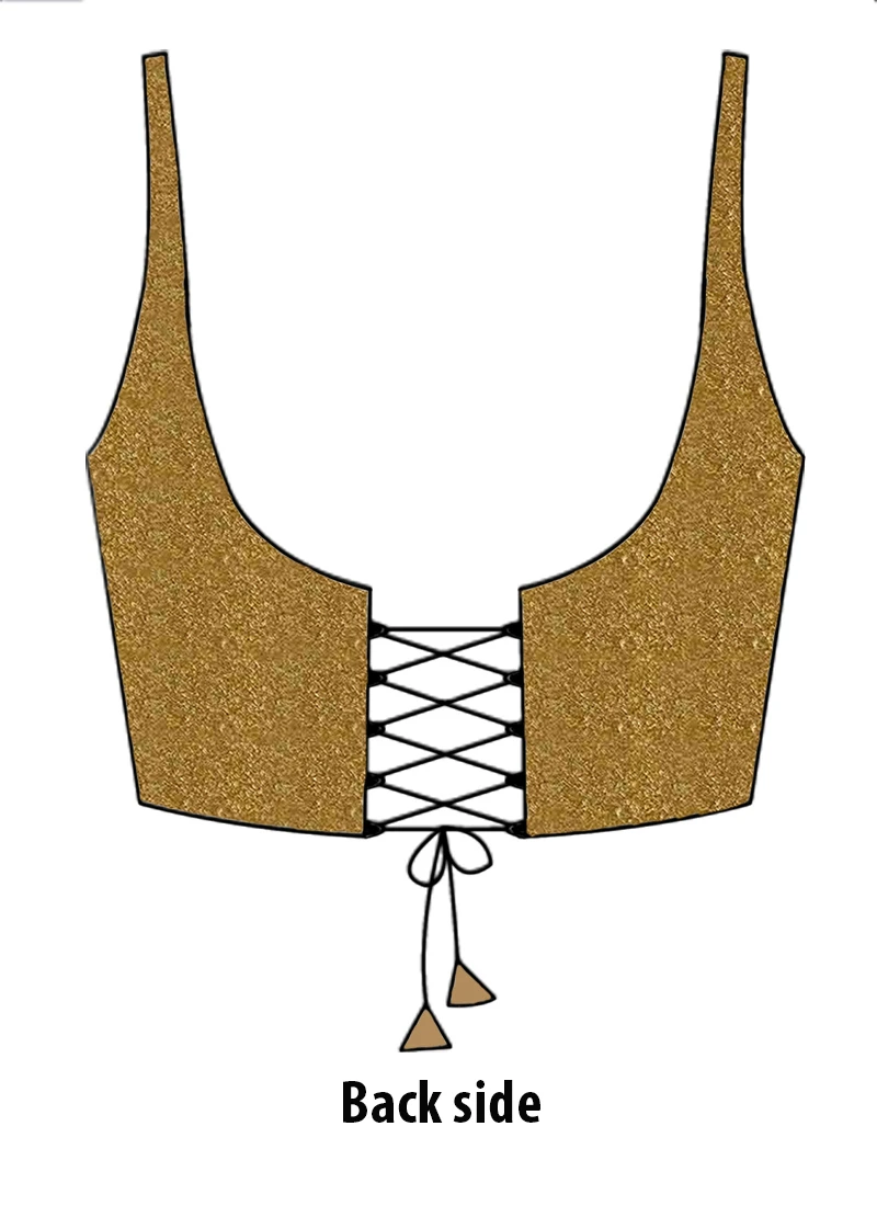 Beige N Gold Sequins Embroidered Georgette Blouse Party Wear 3 Beige N Gold Sequins Embroidered Georgette Blouse Party Wear