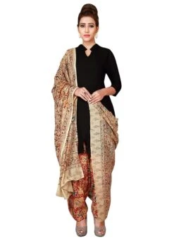 Beige N Red Cotton Patiala Pant After Six Wear -ZariGrace Shop beige n red cotton patiala pant wbpat087 u