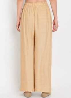 Beige Rayon Palazzo Pant Work Wear -ZariGrace Shop beige rayon palazzo suit wbdmf637 b