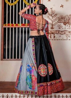 Black Blended Cotton Kutch Work Chaniya Choli Festive Wear 9 Black Blended Cotton Kutch Work Chaniya Choli Festive Wear -ZariGrace Shop black blended cotton kutch work chaniya choli ghsrk174989 b