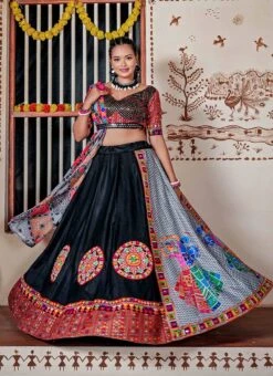 Black Blended Cotton Kutch Work Chaniya Choli Festive Wear 8 Black Blended Cotton Kutch Work Chaniya Choli Festive Wear -ZariGrace Shop black blended cotton kutch work chaniya choli ghsrk174989 u