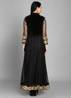 Black Net Stones Work Anarkali Suit Party Wear 9 Black Net Stones Work Anarkali Suit Party Wear -ZariGrace Shop black net stones work anarkali suit slskifh9900308 b