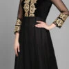 Black Net Stones Work Anarkali Suit Party Wear -ZariGrace Shop black net stones work anarkali suit slskifh9900308 l