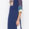 Blue Crepe Palazzo Set Party Wear -ZariGrace Shop blue crepe palazzo set krsmnkc2028 l