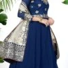 Blue Georgette Embroidery Anarkali Suit Party Wear 2 Blue Georgette Embroidery Anarkali Suit Party Wear -ZariGrace Shop blue georgette embroidery anarkali suit slsdi1707b l